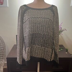 ✔️DKNY Women’s Round Neck Chunky Knit Sweater Size XL